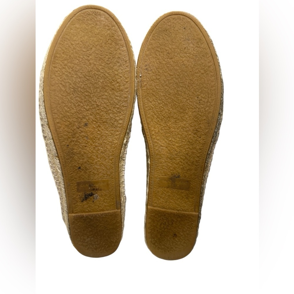 saint laurent espadrilles women Nappa rouse Poudre size 39 - Picture 8 of 16